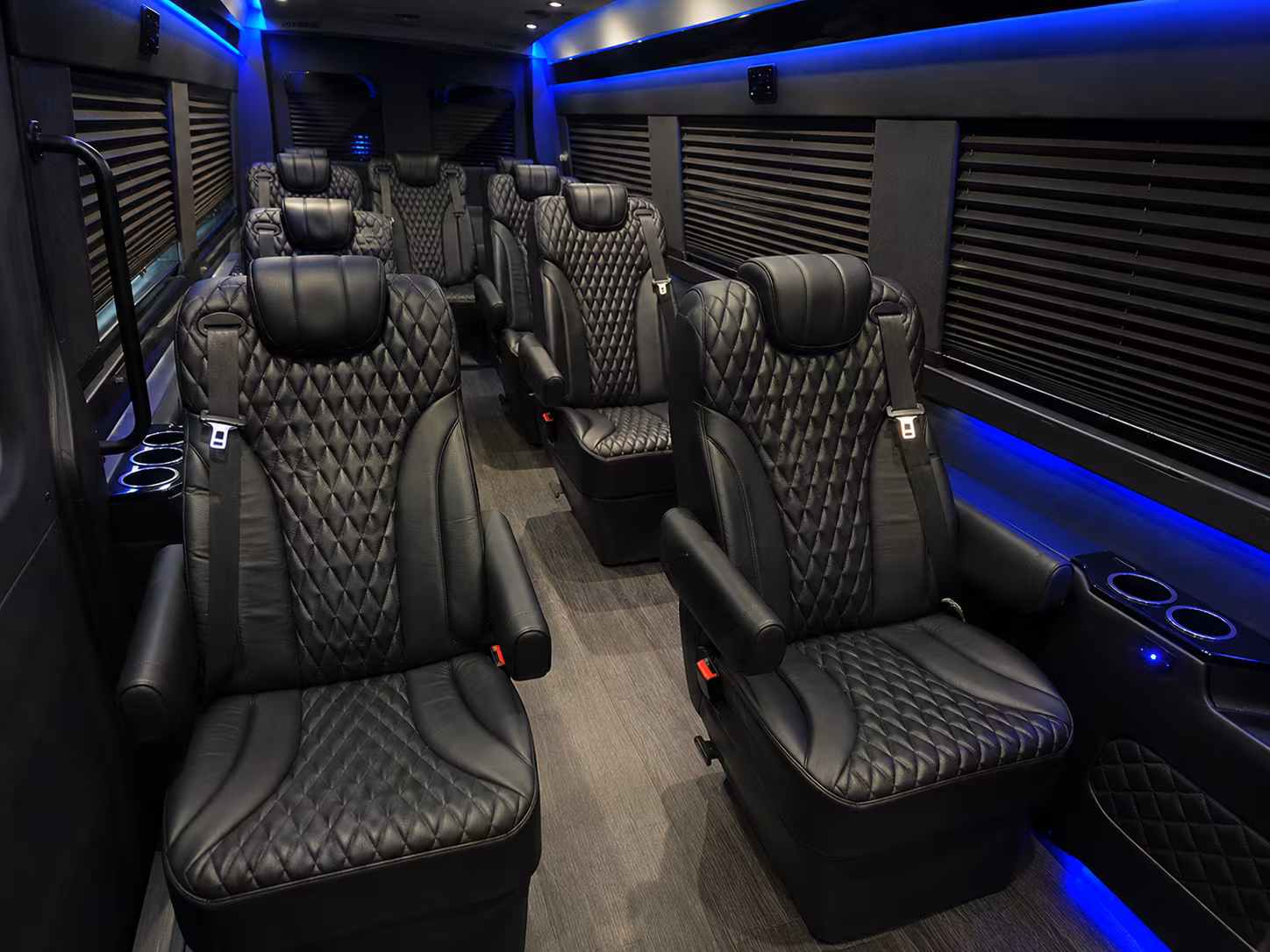 toledo 12 passenger sprinter van inside