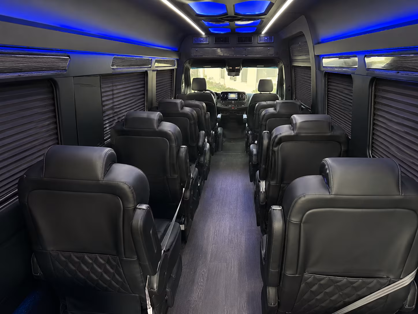 toledo 15 passenger sprinter van interior