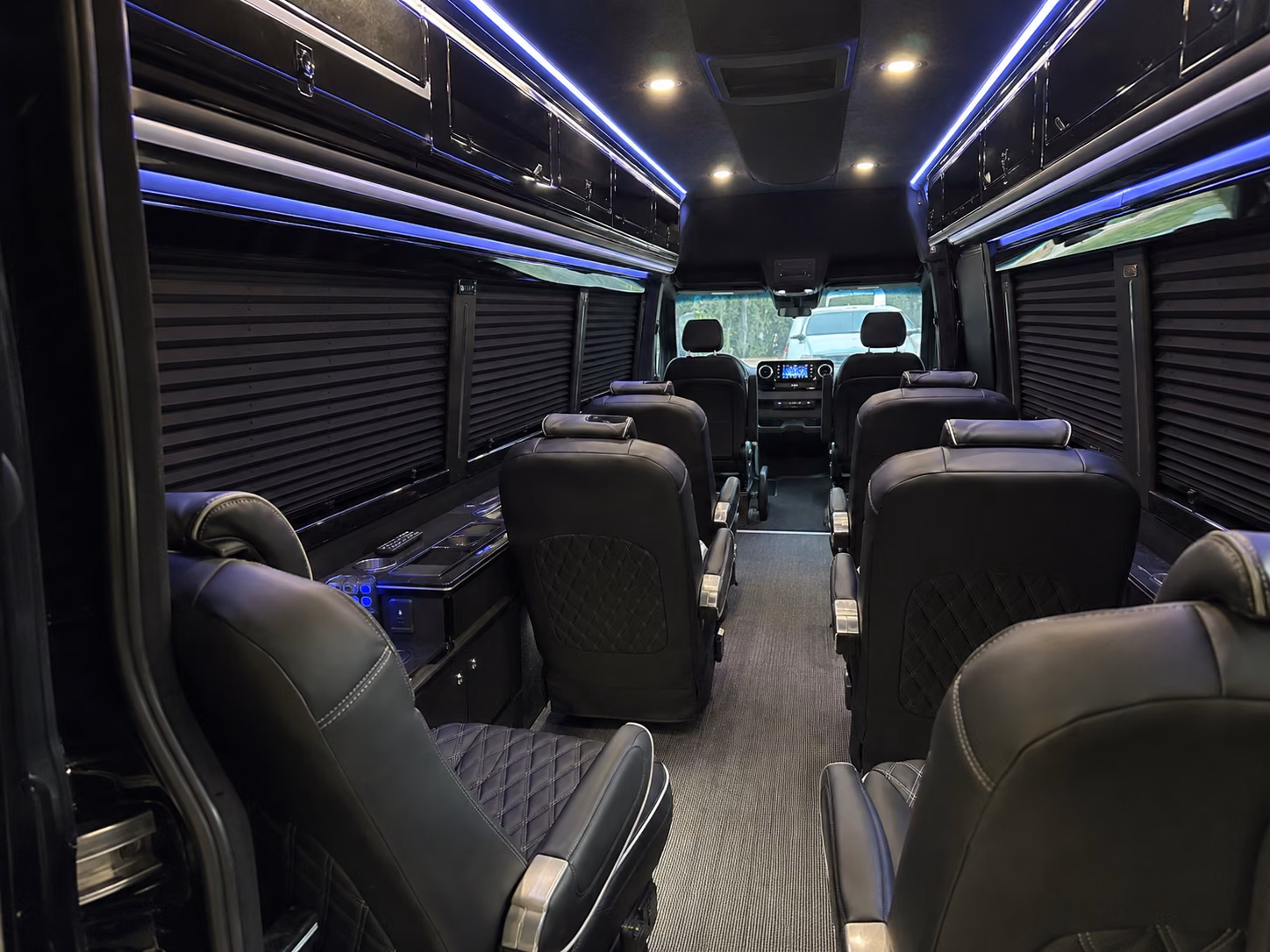 toledo 20 passenger sprinter van inside