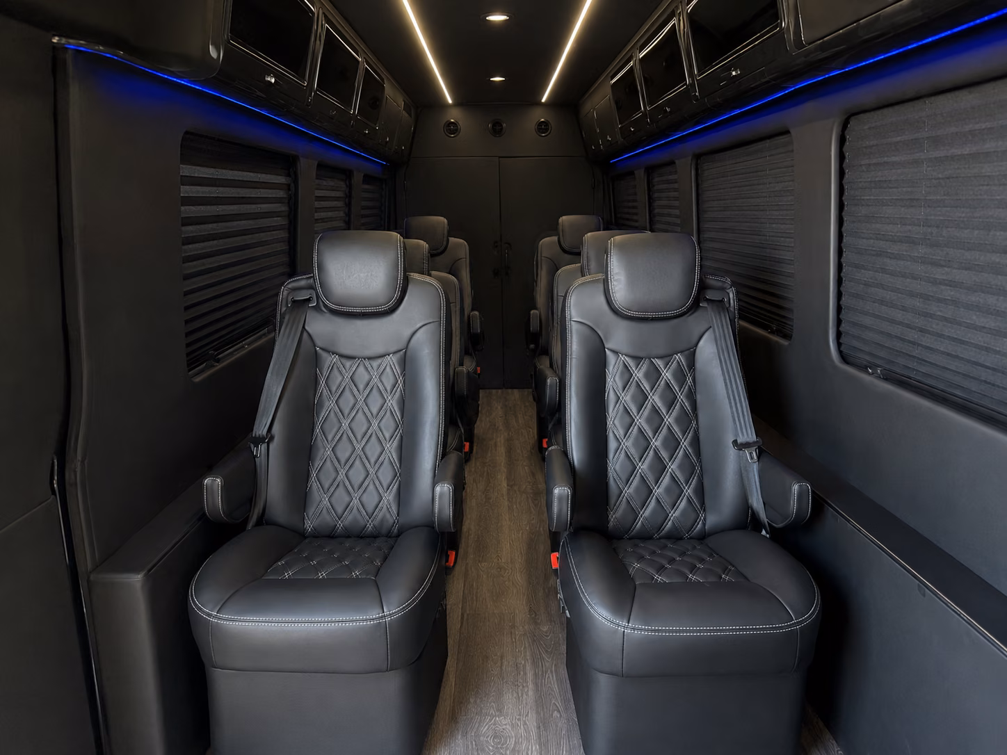 toledo 8 passenger sprinter van inside