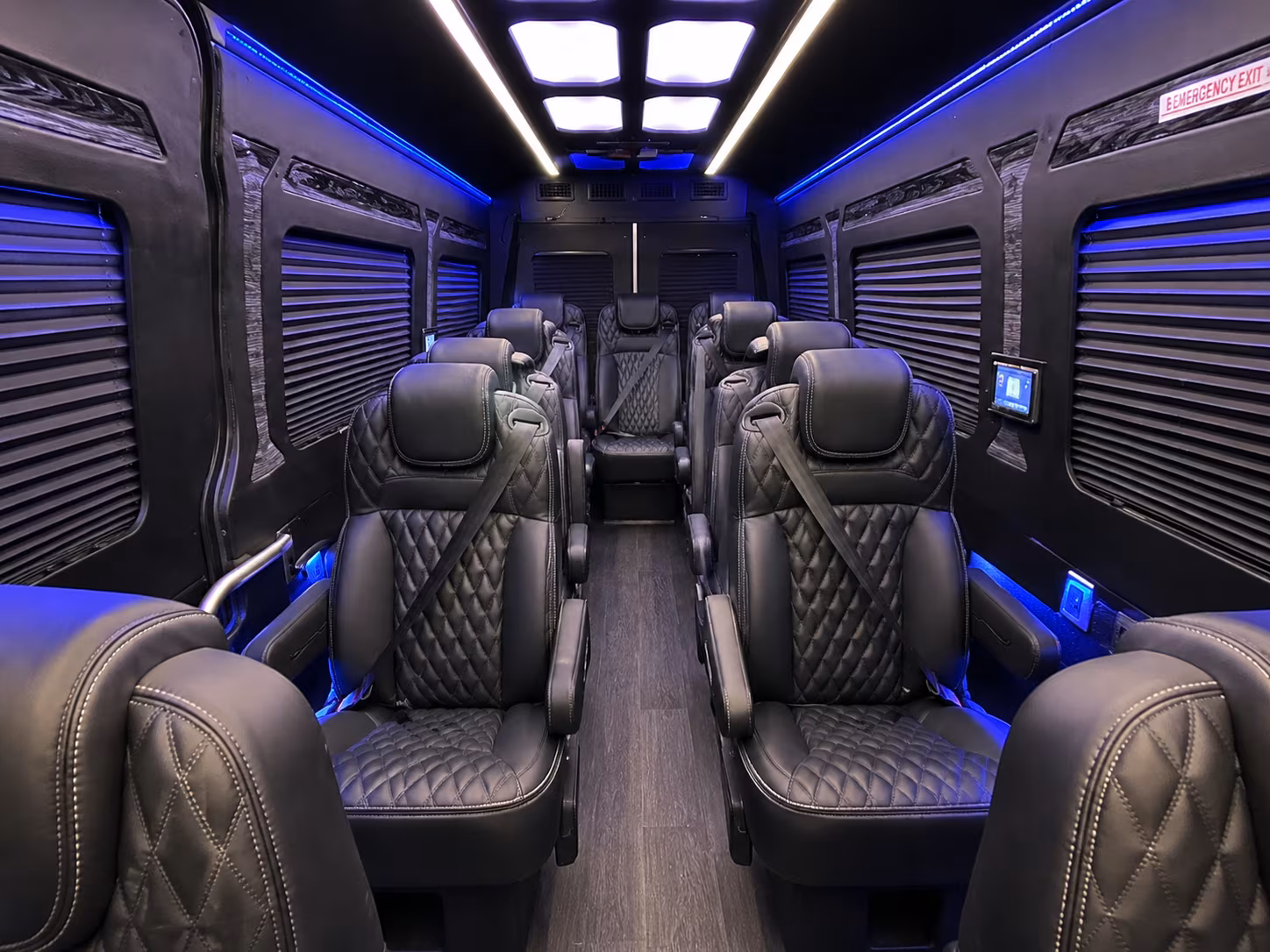 toledo 8 passenger sprinter van interior