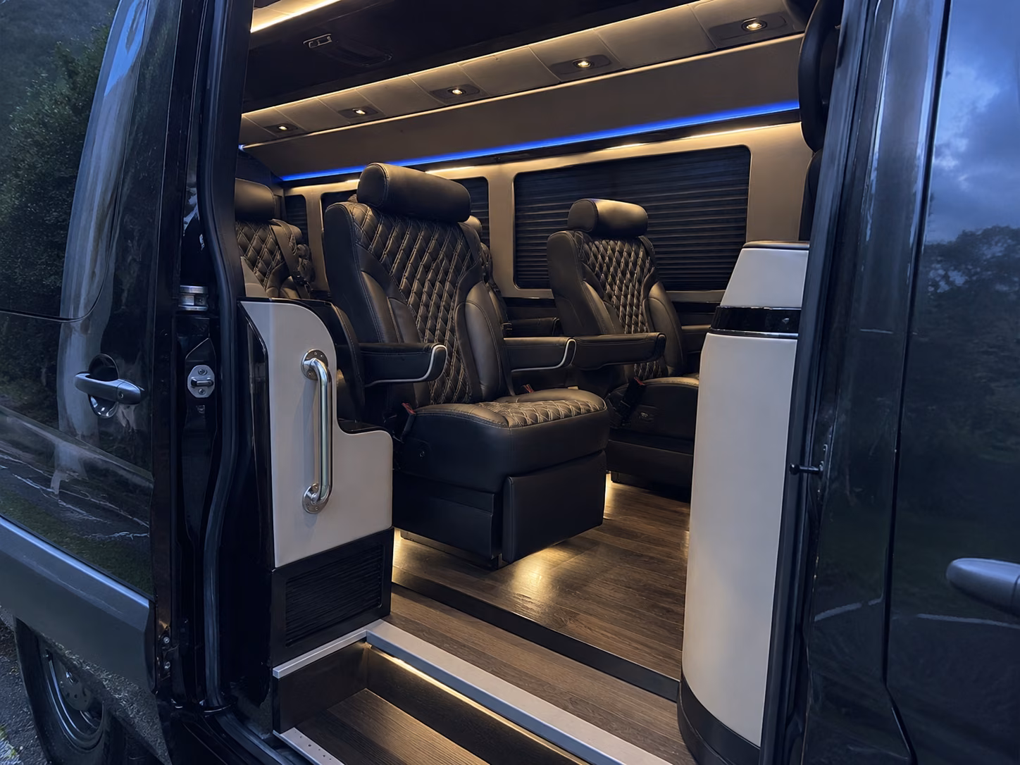 toledo sprinter van booking step 2