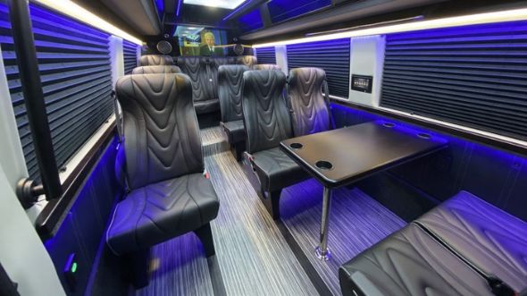 toledo 18 passenger sprinter van interior